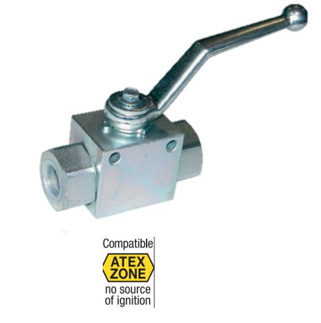 Carbon steel ball valve. HIGH PRESSURE 799 CSBV. 1PC BSP FF HP 799