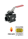 Carbon steel ball valve Full bore 3 PIECE BODY - ATEX - FIRESAF 702DM CSBV. 3PC +ISO Fire Safe 702DM