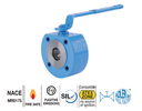 Carbon steel ball valve ADLER 720 CSBV. WAFER RF PN16 +ISO 720