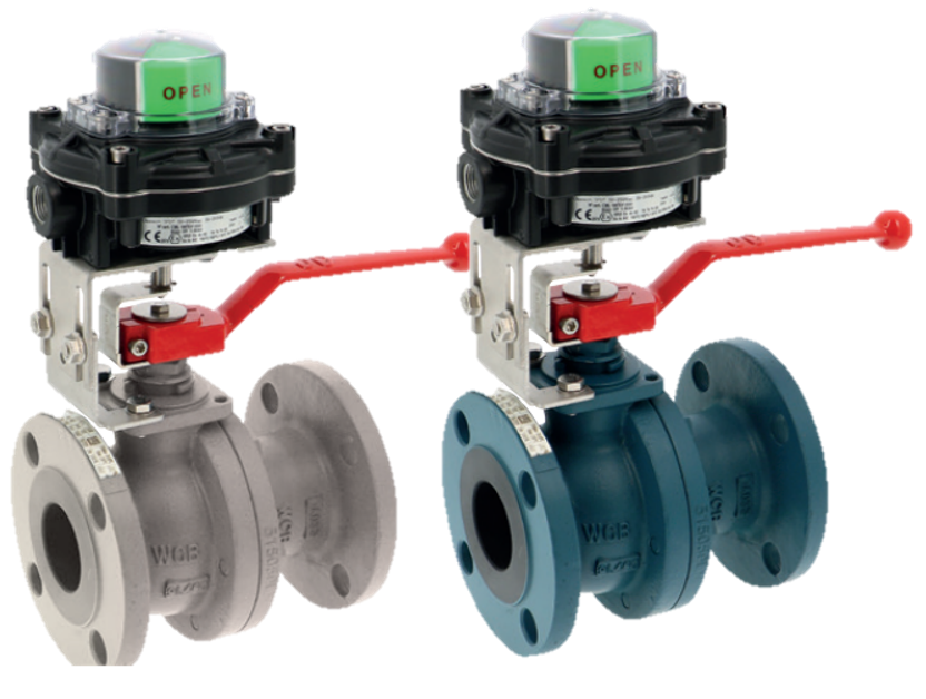 Carbon/Stainless steel ball V. BALL VALVES WITH LIMIT SWITCH 515 ALSB. RF ansi 150 ball v. 515ALS- Flanged RF ansi 150