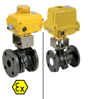 Electric actuated carbon steel ball valve SA/NA series 752 + NA(X) ELECTRIC ACTUATED 752+NA