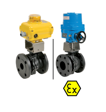 Electric actuated carbon steel ball valves SA/NA series 756 + SA05(X) ELECTRIC ACTUATED 756+S5