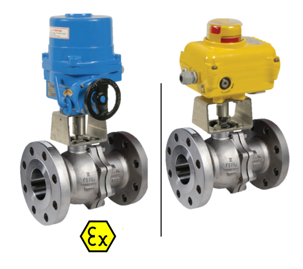 Electric actuated stainless steel ball valves SA/NA series 769 + SA05(X) ELECTRIC ACTUATED 769+S5