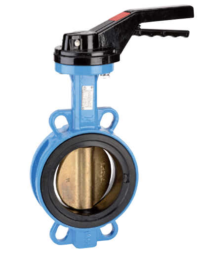 Butterfly Wafer Disc Aluminium bronze - valves Concentric - GGG40 body 1174 DI Butterfly Valve W AL-BRZ/NBR 1174