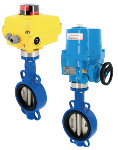 Electric actuated valves GG25 Butterfly Valve SA/NA series 1123 + SA05 ELEC. ACT. 1123S5