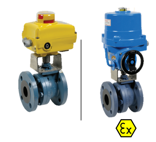 Electric actuated valves JC SA/NA series 530 JCV + NA(X) ELEC. ACTUATOR 530+NA