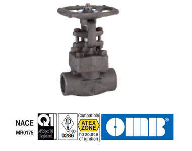 Forged  Gate valves - 800 lbs A350LF2 - TRIM 12 118 LF2 Tr12 GATE V. #800 NPT 118