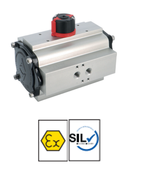 Pneu. actuated v. components Actreg actuators ADA - Double acting ADA