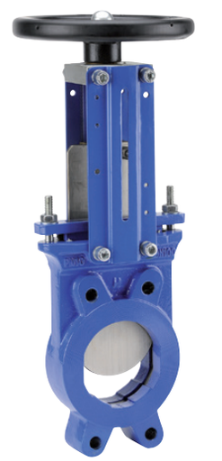 Cast iron knife gate valves Bidirectional tightness 177 CI KNIFE GATE VALVE F304/EPDM w/wheel 177 - EPDM seat