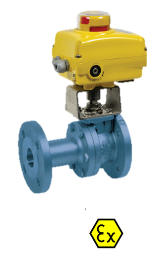 340/316 AIGF - Electric actuated carbon steel ball valve