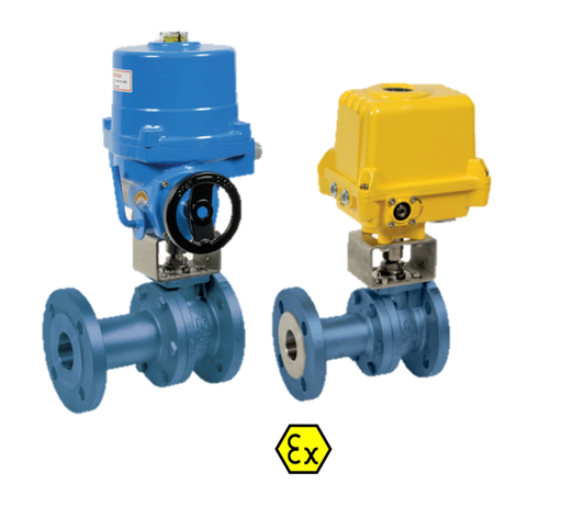 340/316 AICG - Electric actuated carbon steel ball valve