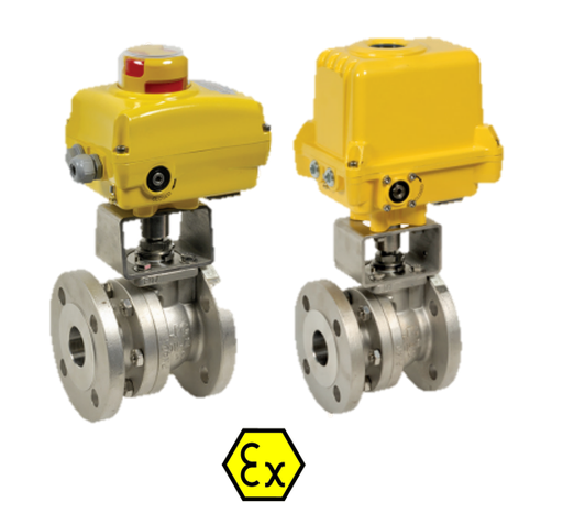 540/516 IIT - Electric actuated stainless steel ball valve