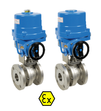 540/516 IIGF - Electric actuated stainless steel ball valve