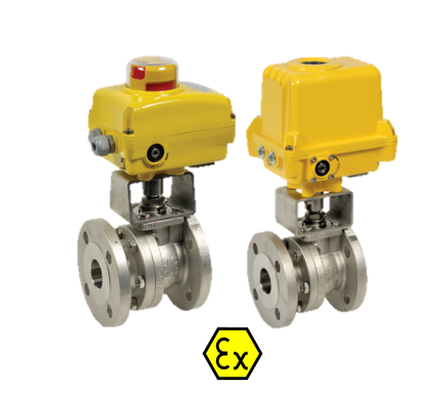 540/516 IICG - Electric actuated stainless steel ball valve