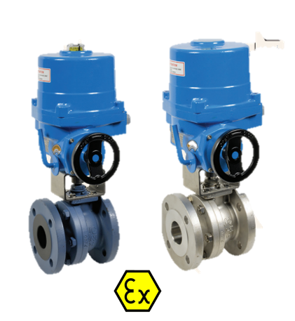 540/516 IIS - Electric actuated stainless steel ball valve