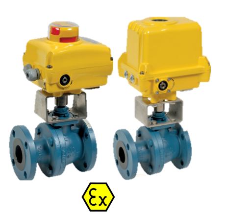 515 AIT - Electric actuated carbon steel ball valve