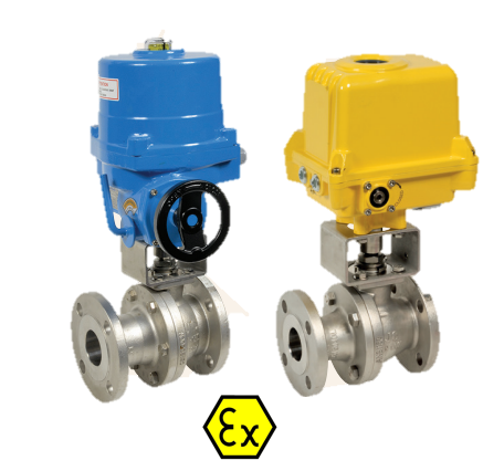 515 IIT - Electric actuated carbon steel ball valve