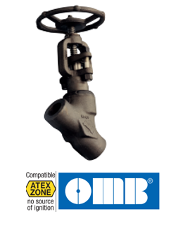 Forged  Y-pattern globe valve - 1500 lbs  A182F22 - TRIM 5 406 F22 Tr5 GLOBE V. #1500 SW 406