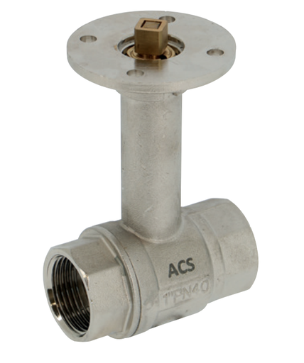 Brass ball valves - Industry ISO PAD 500HC 2 Way Iso pad Stem ext. 500 HC
