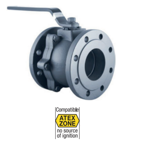Ductile iron ball valves SPLIT BODY 507 DIBV. RF PN16 EN558 S14-15 507D