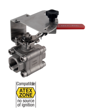 Stainless steel ball valve V-port control ball valves 703XS SSBV. 3PC BSP FF V-PORT 703XVP