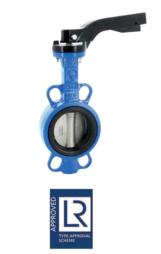 Butterfly valves Concentric Wafer-Lever - Cast iron 1121 CI Butterfly Valve W CF8M/NBR 1121