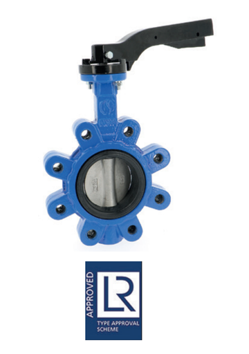 Butterfly valves Concentric Lug - Lever - Cast iron 1131 CI Butterfly Valve L CF8M/NBR 1131