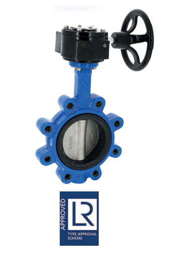 Butterfly valves Concentric Lug - Gearbox - Cast iron 1131 CI Butterfly Valve L CF8M/NBR+GB 1131G