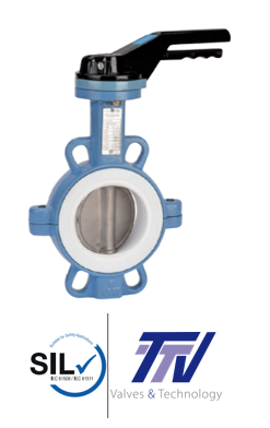 Butterfly valves Disc CF8M Concentric - GGG50 body - TTV 1145 DI Butterfly Valve W CF8M/PTFE 1145