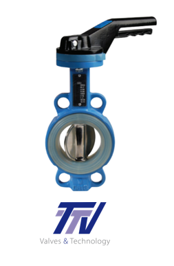 Butterfly valves Concentric - GGG50 body - TTV 1183 DI Butterfly Valve W CF8M/Alim.SI 1183