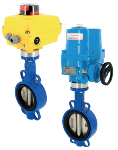 Electric actuated cast iron butterfly valves GG25 Butterfly Valve SA/NA series 1121 + SA05 ELEC. ACT. 1121S5