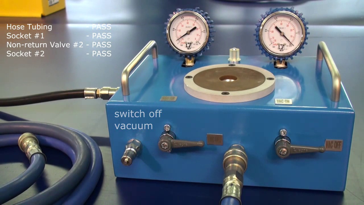 VACUUM TESTING WORKSHOP